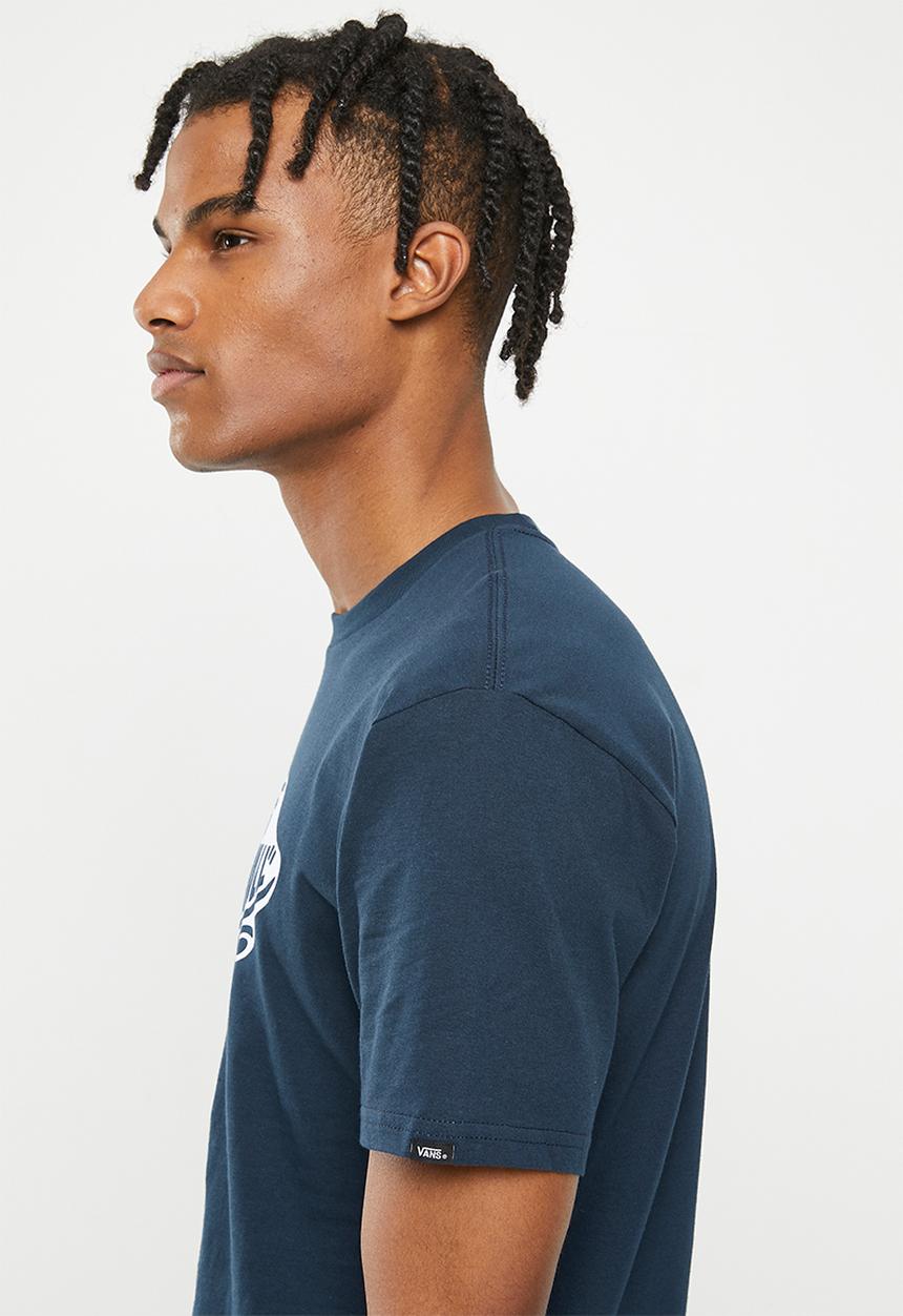 Vans - Otw classic front short sleeve tee - navy & white