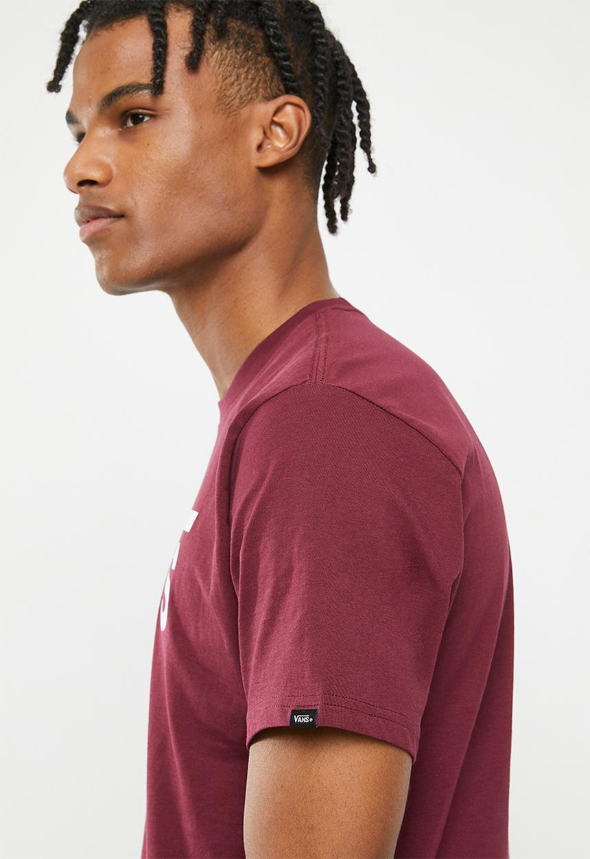 Vans - Mn vans classic - burgundy & white