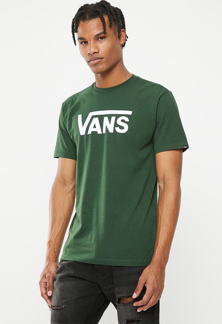 Vans - Mn vans classic mountain view - green & white