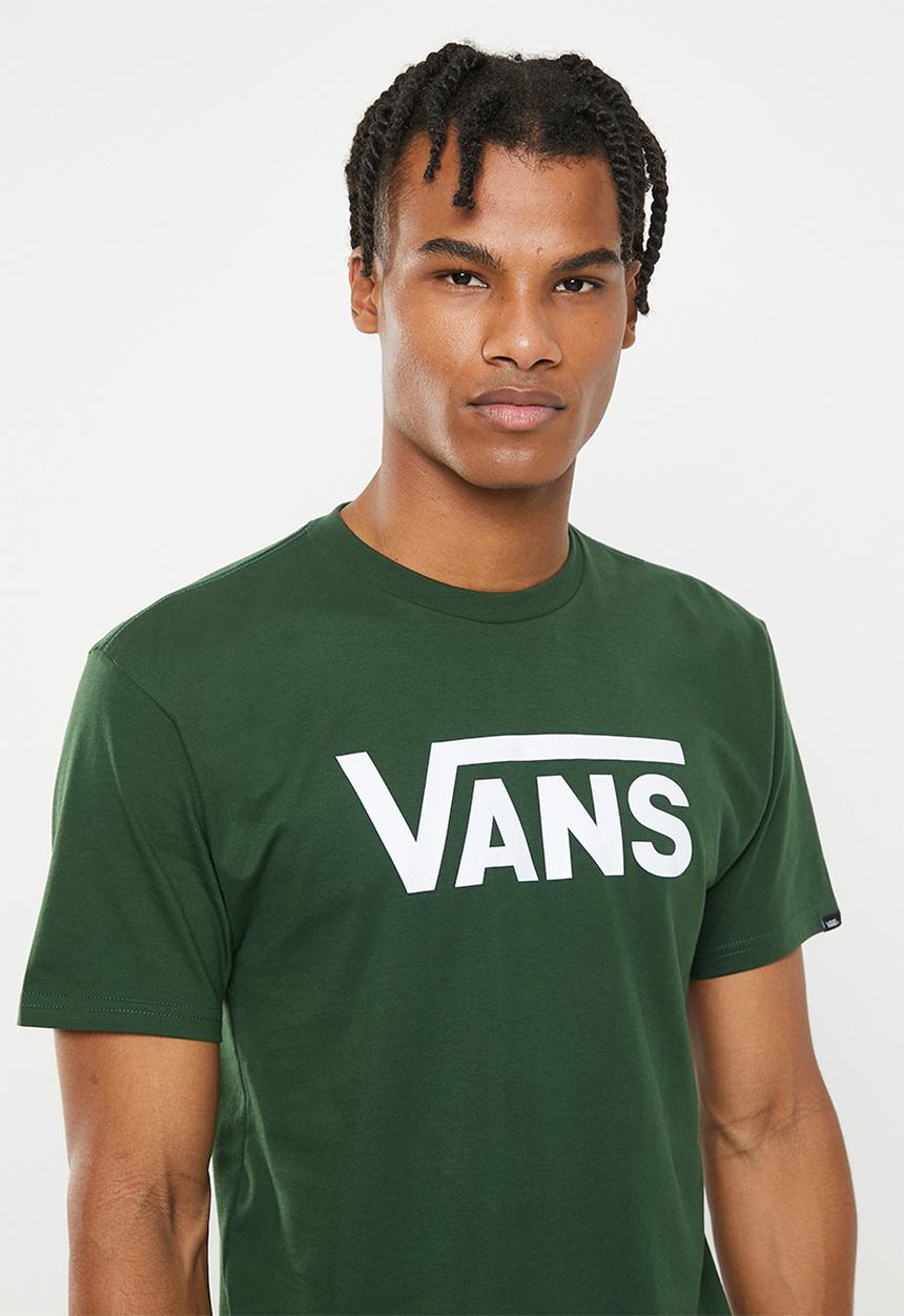 Vans - Mn vans classic mountain view - green & white