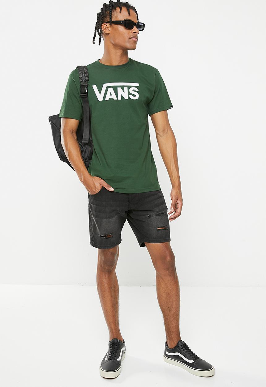 Vans - Mn vans classic mountain view - green & white