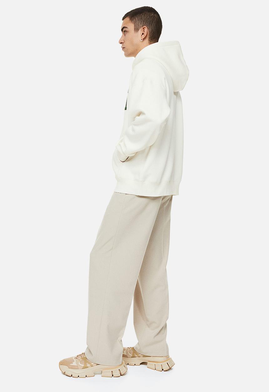 H&M - Oversized fit hoodie - cream/sport 