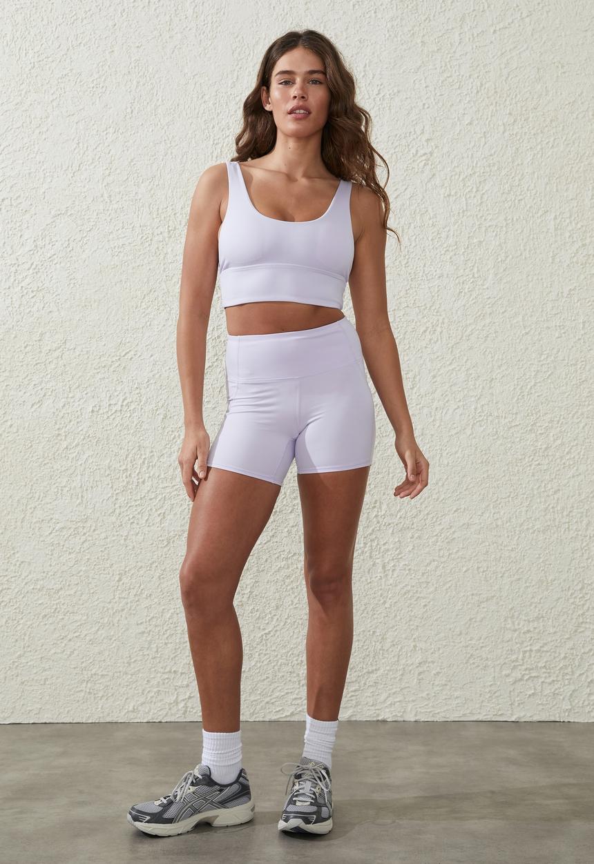 Cotton On - Ultra soft reversible tank - lavender cream/mediterranean blue