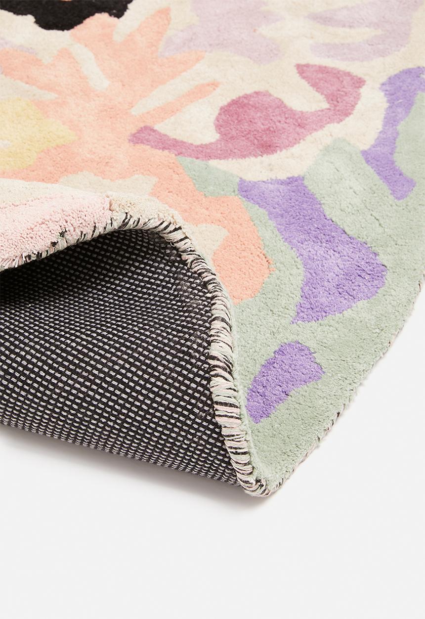 Sixth Floor - Bloom tufted rug - multi