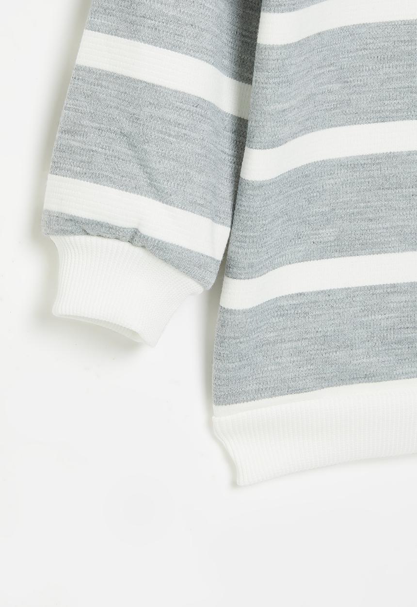 Pop Candy - Sweat top - grey & white