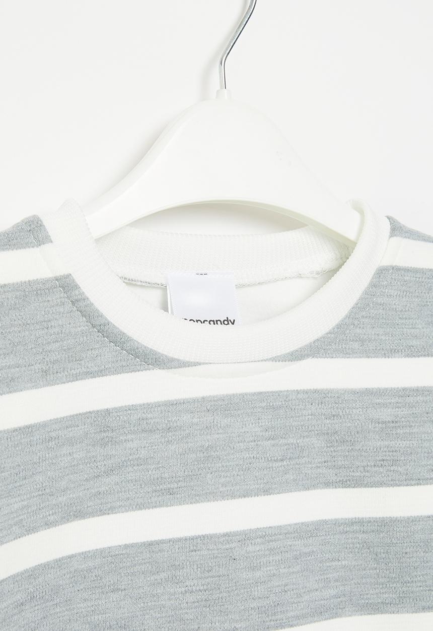 Pop Candy - Sweat top - grey & white
