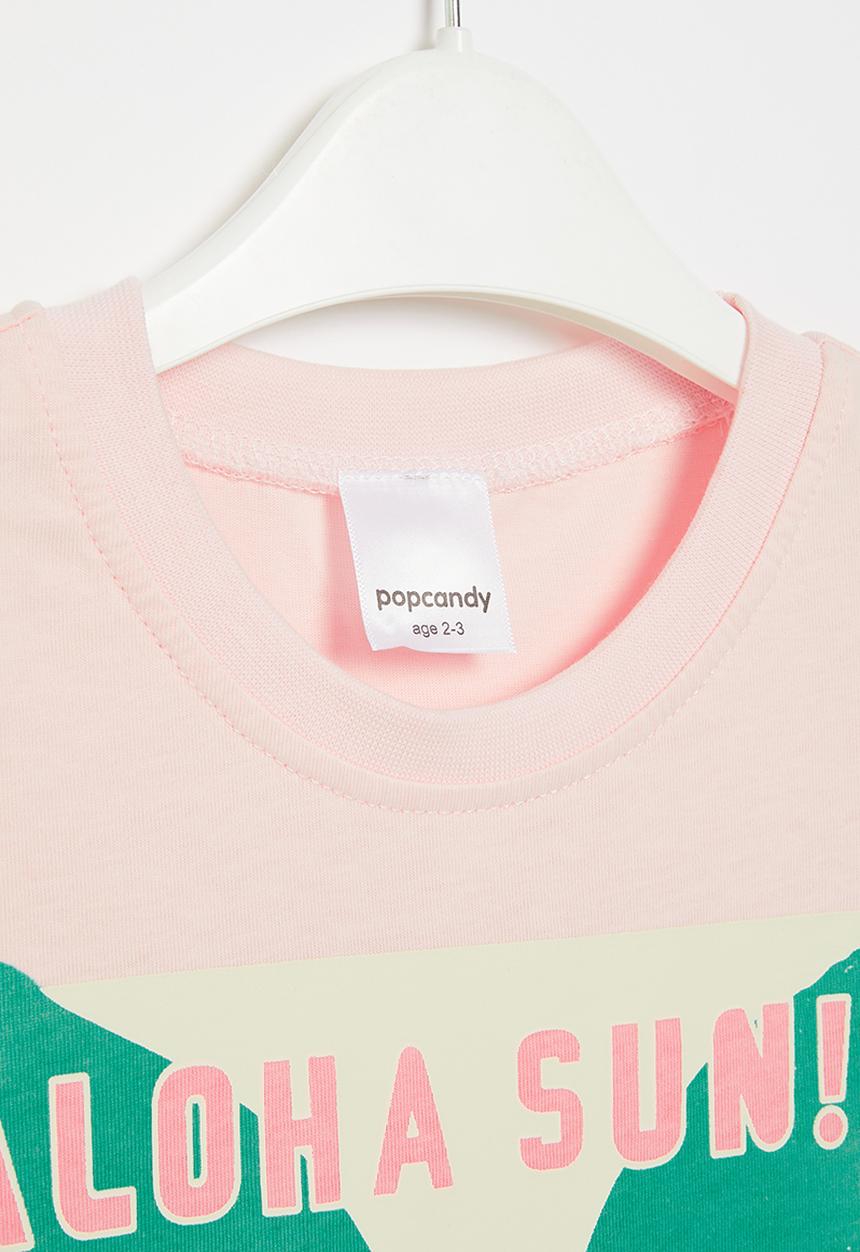 Pop Candy - Printed tee - pink 