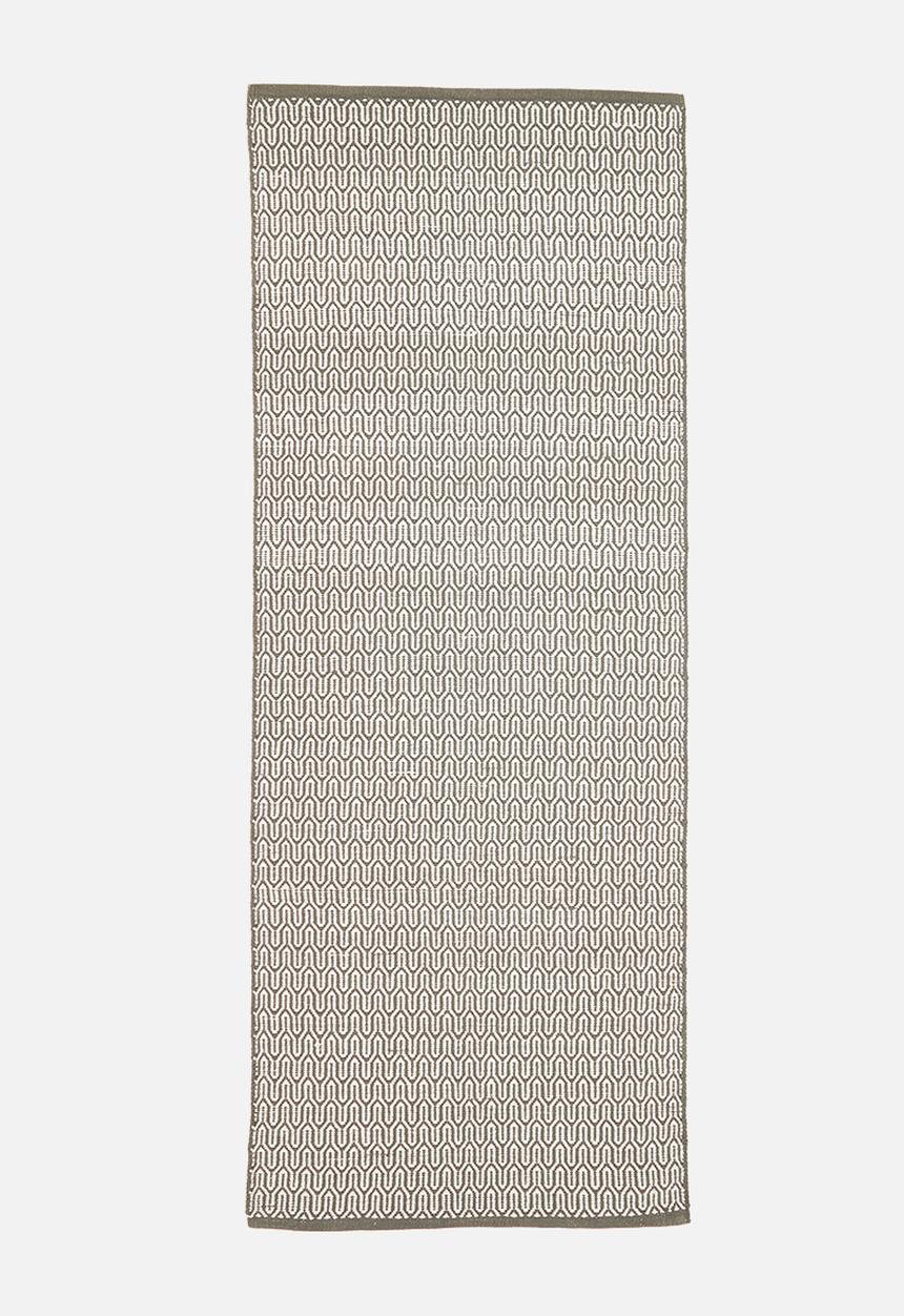 Sixth Floor - Kei woven runner - charcoal