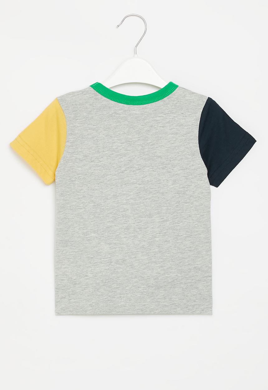 Pop Candy - Colourblock tee - multi