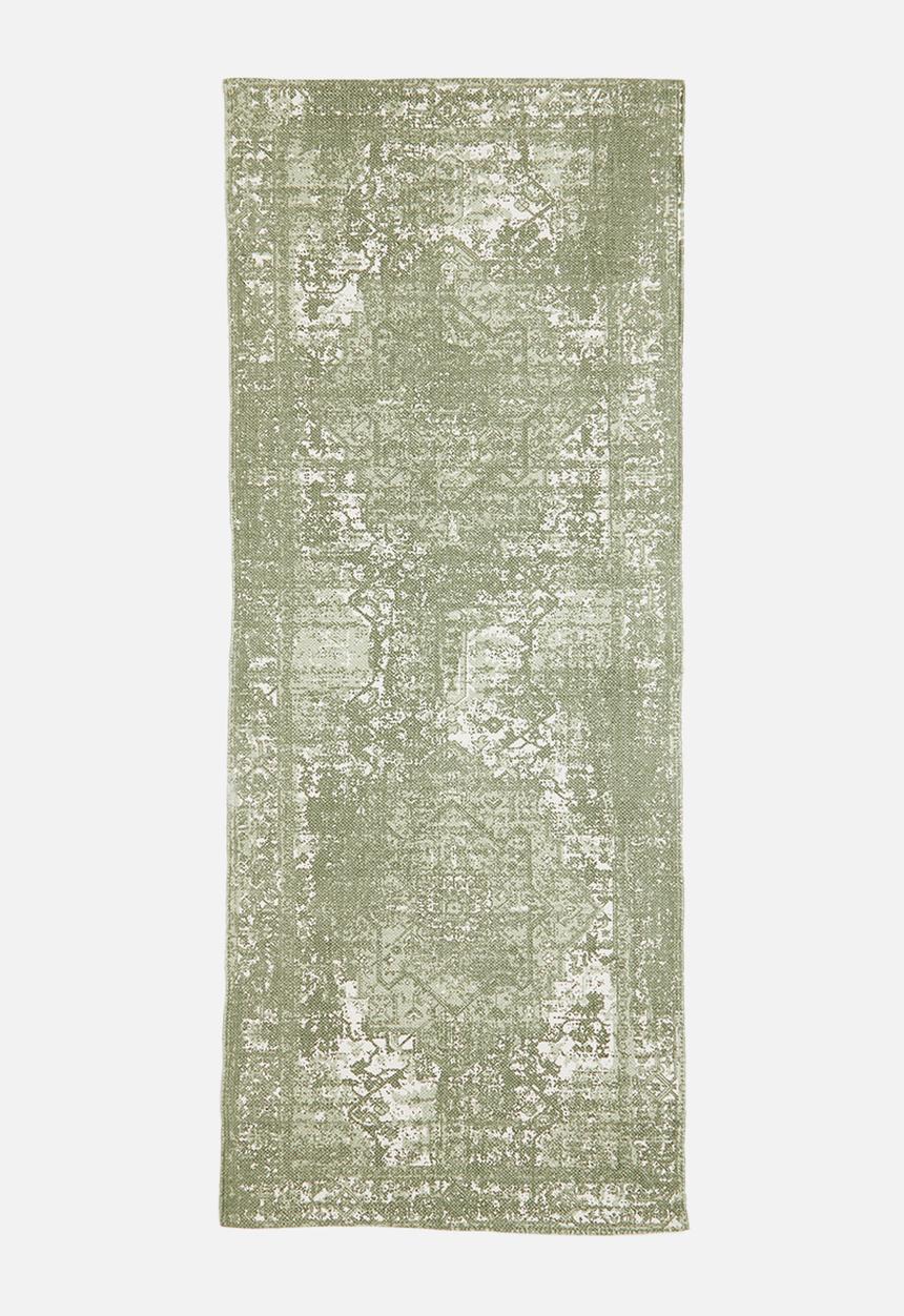 Sixth Floor - Sophia printed runner - dessert sage