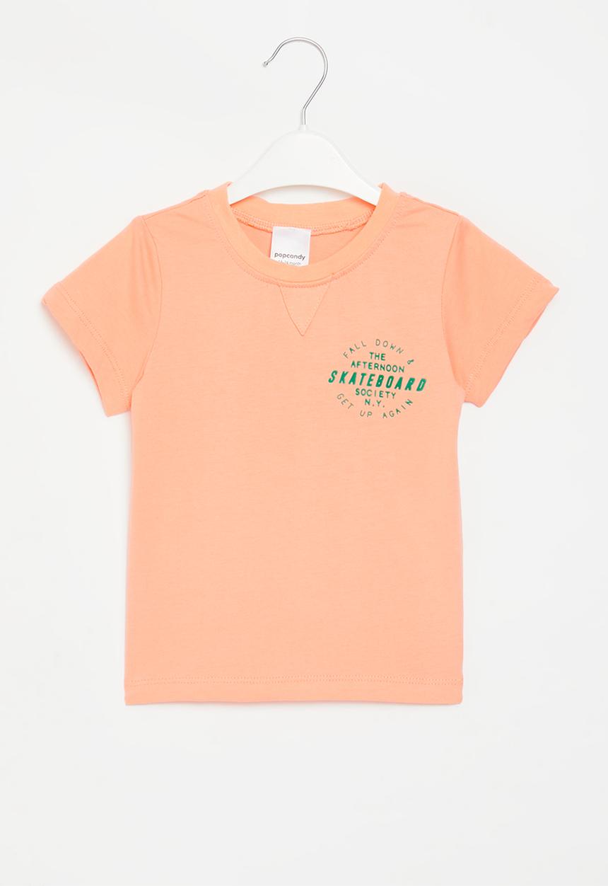 Pop Candy - Printed tee - orange