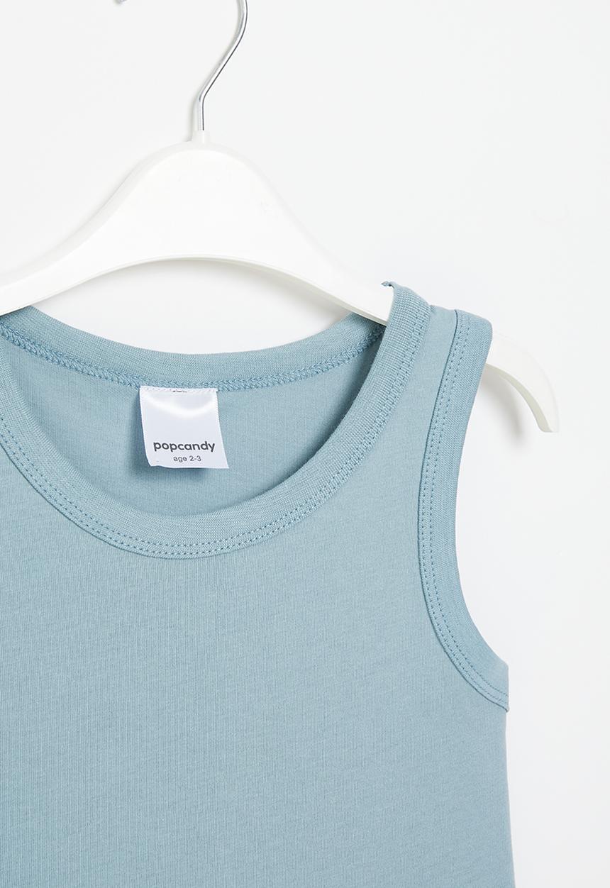 Pop Candy - Printed vest - blue