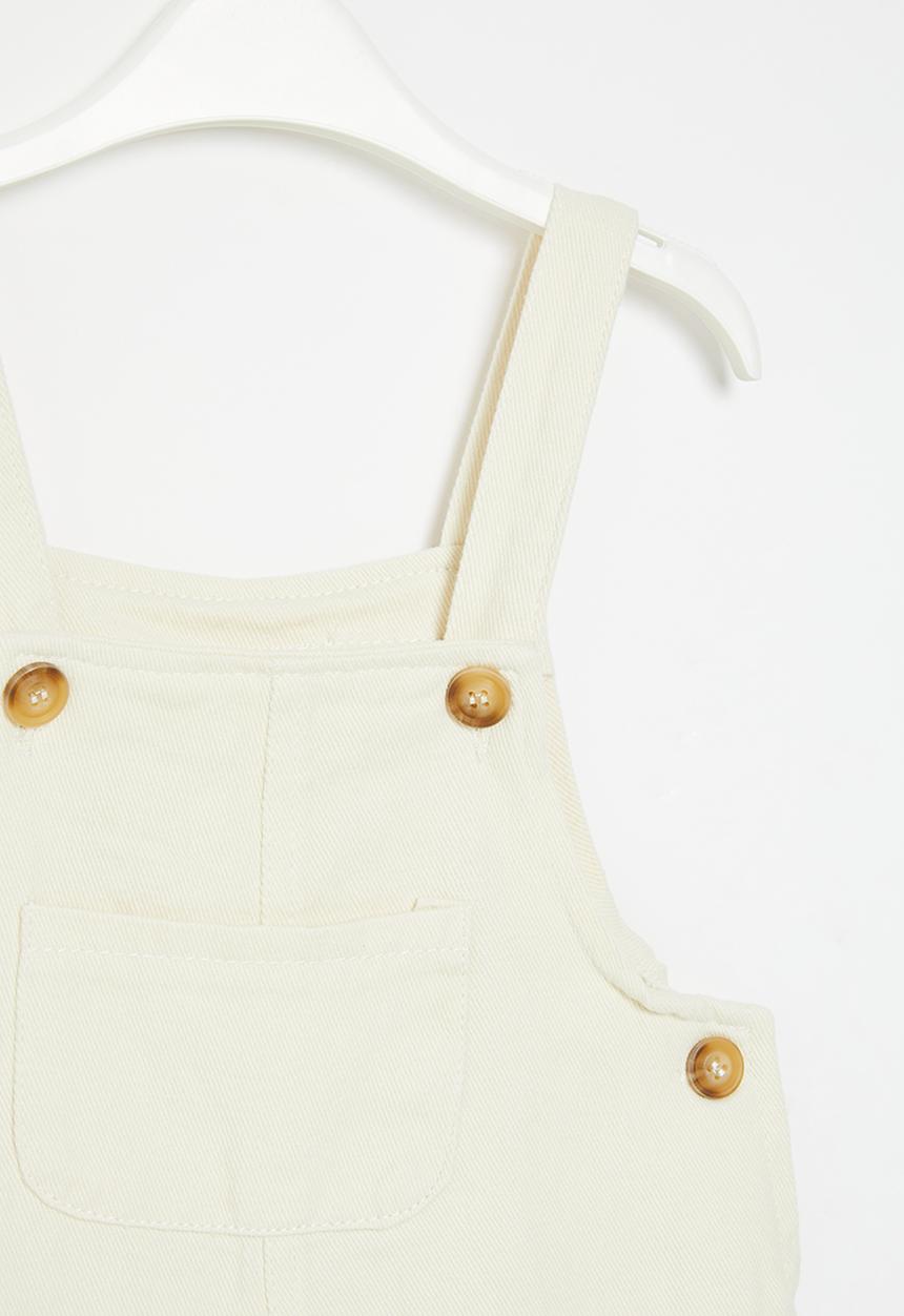 Pop Candy - Dungaree - beige