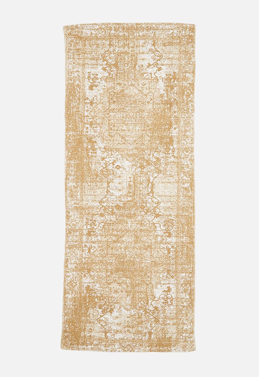 Sixth Floor - Sophia printed runner - pumice stone