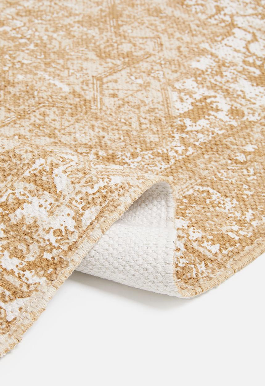 Sixth Floor - Sophia printed runner - pumice stone