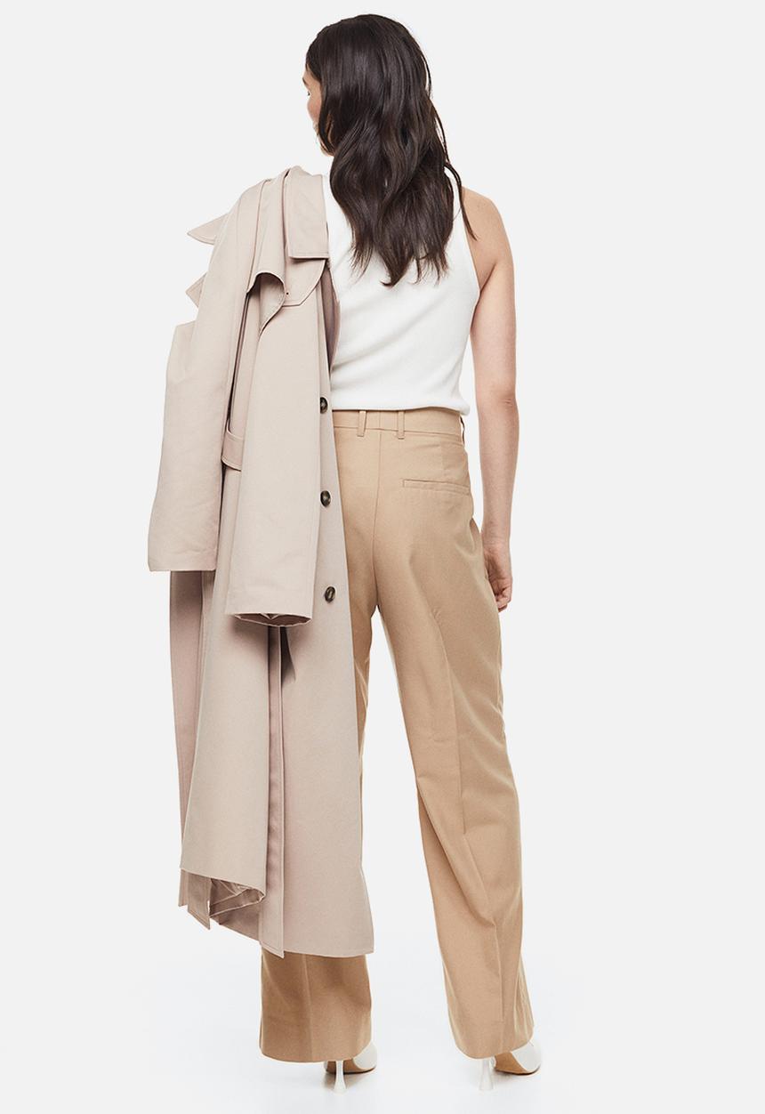 H&M - Straight trousers - beige