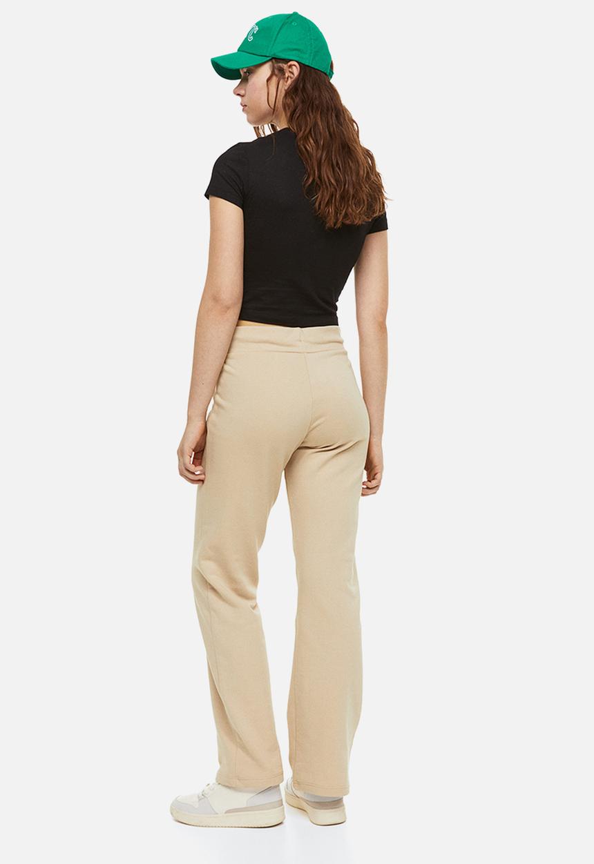 H&M - Straight joggers - light beige