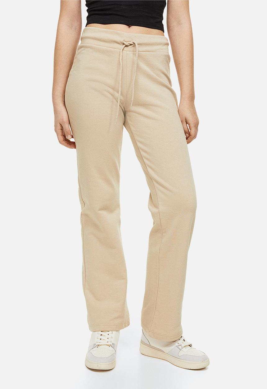 H&M - Straight joggers - light beige