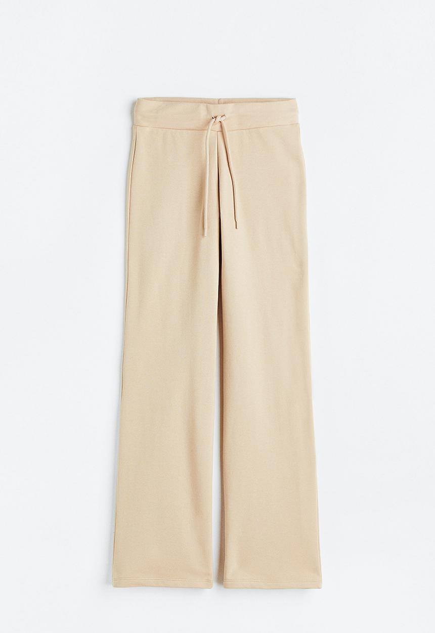 H&M - Straight joggers - light beige