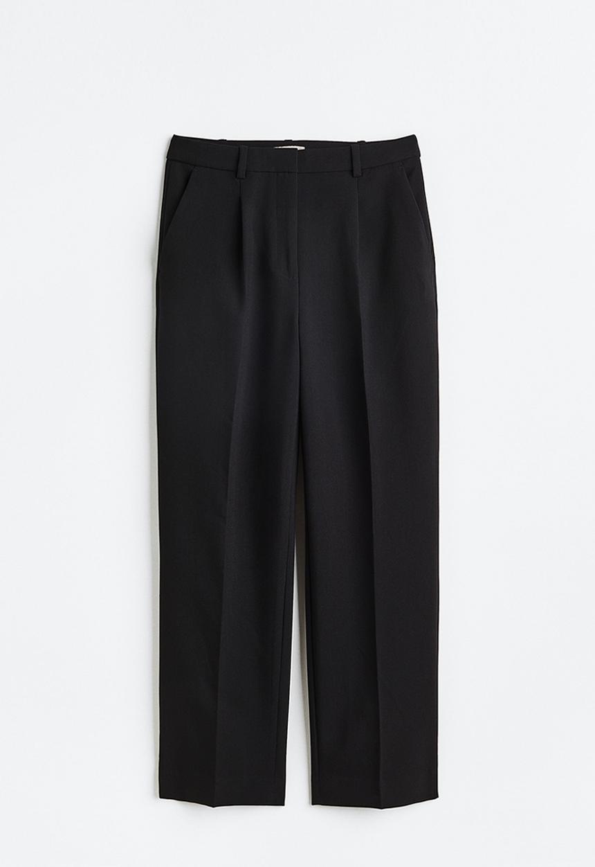 H&M - Tailored trousers - black