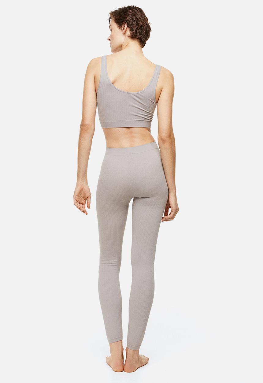 H&M - Seamless jersey pyjamas - greige