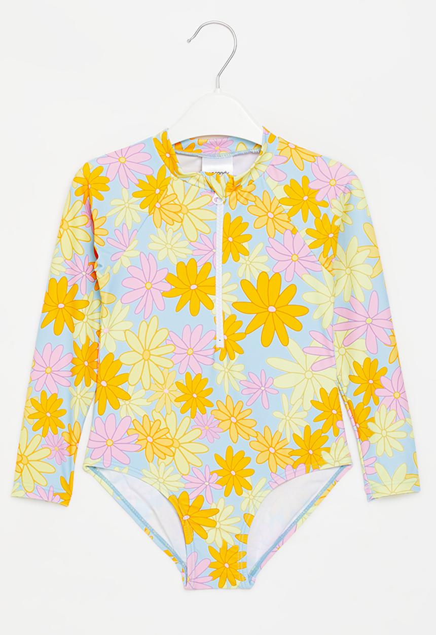 Pop Candy - Long sleeve swimsuit - yellow