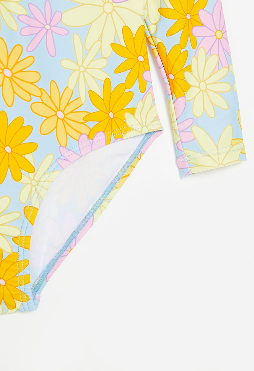 Pop Candy - Long sleeve swimsuit - yellow