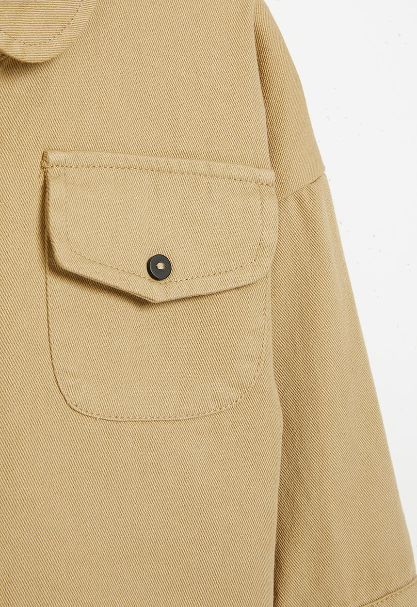 Pop Candy - Shacket - beige