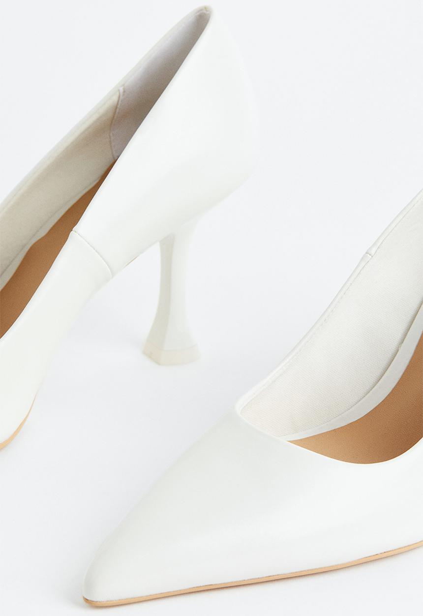 H&M - Court shoes - white