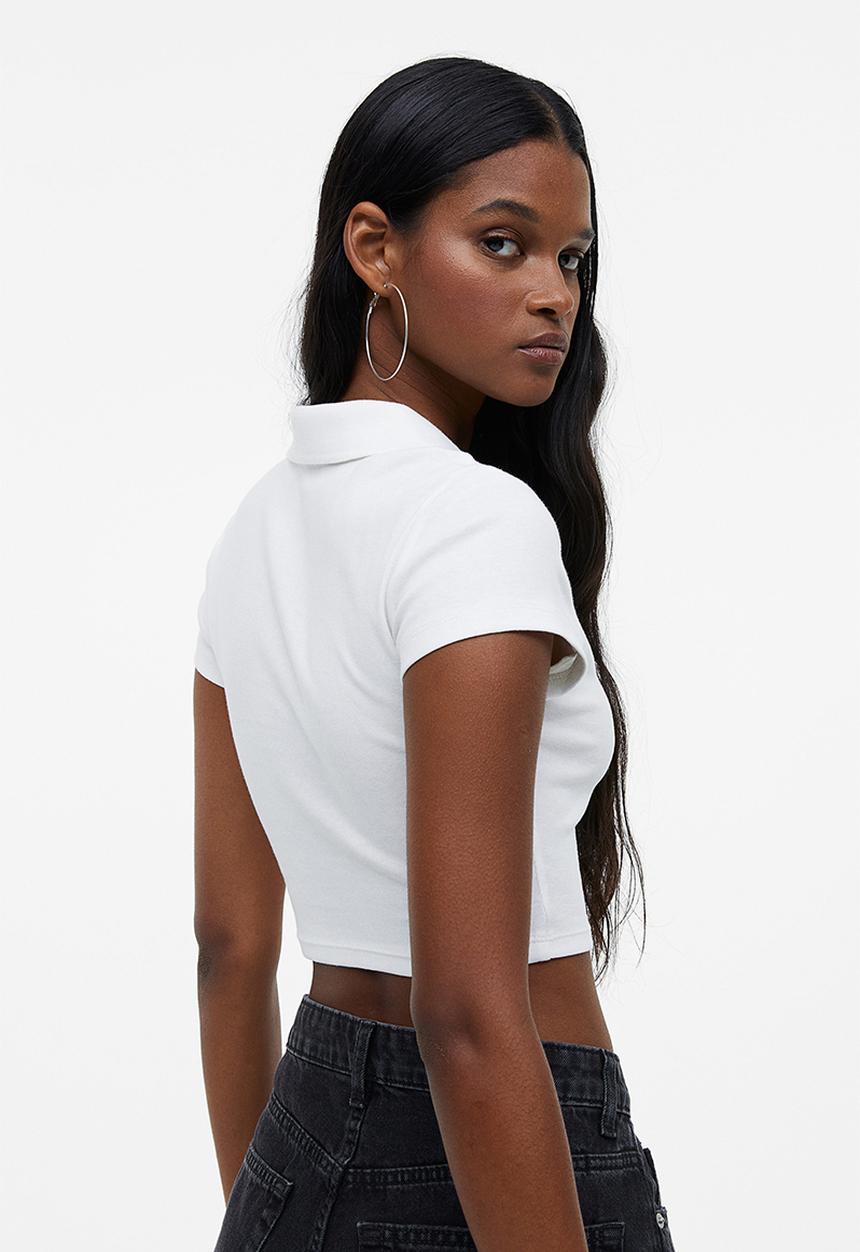 H&M - Polo shirt - white/playoffs