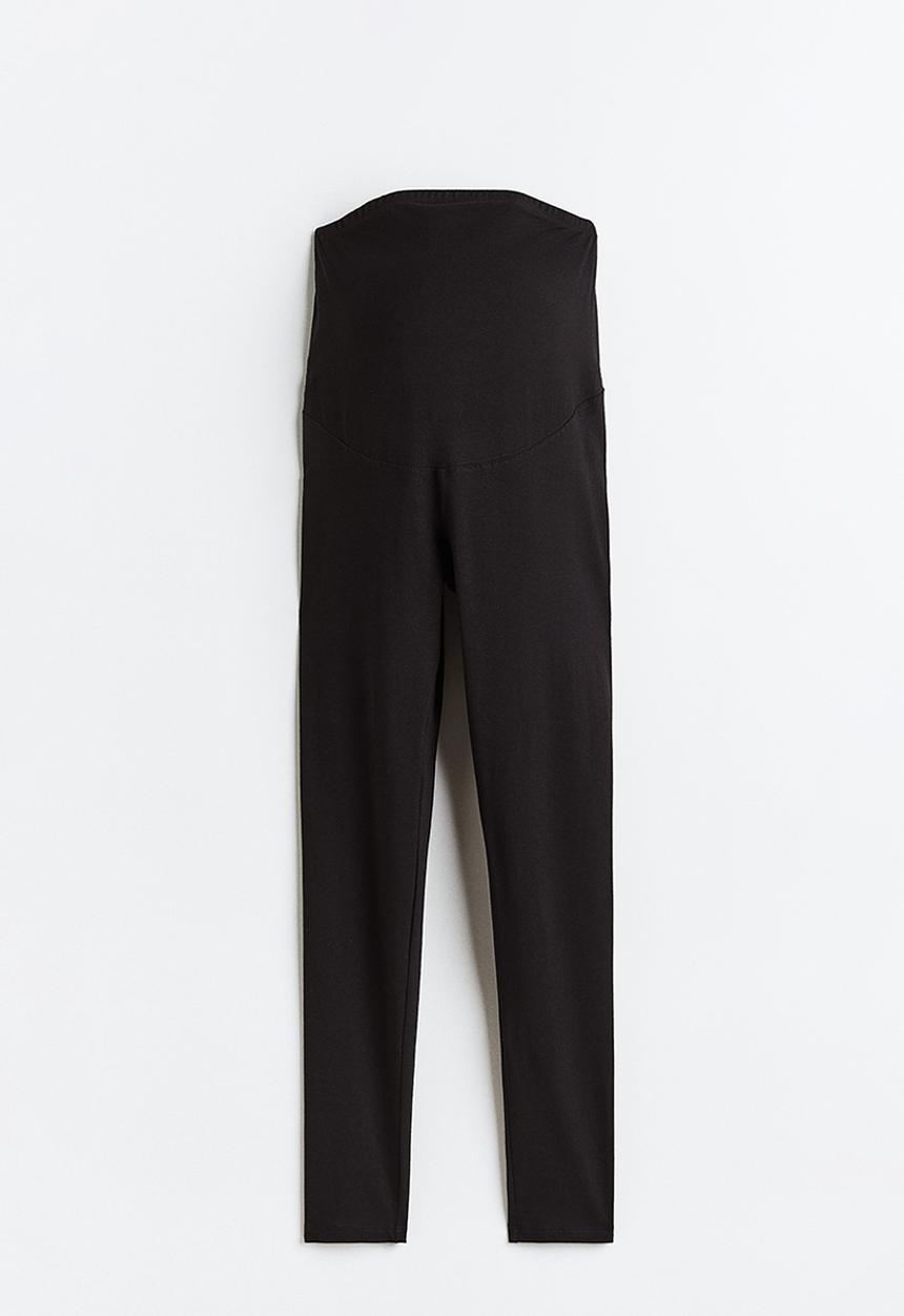 H&M - Mama jersey leggings - black