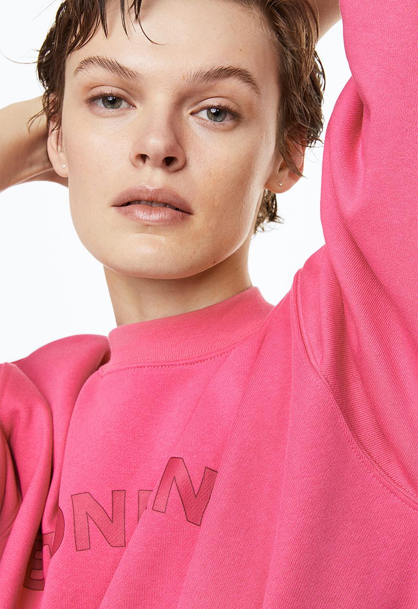 H&M - Printed sweatshirt - pink