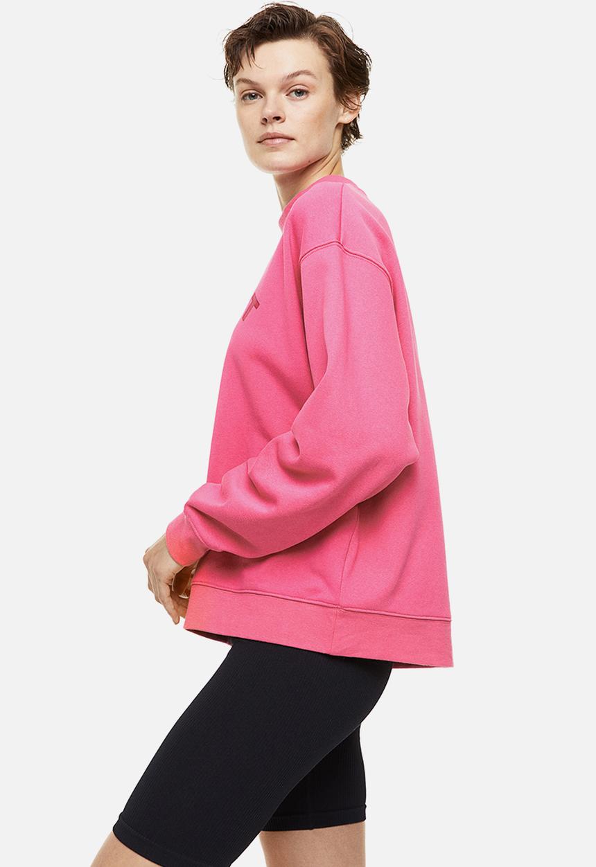 H&M - Printed sweatshirt - pink
