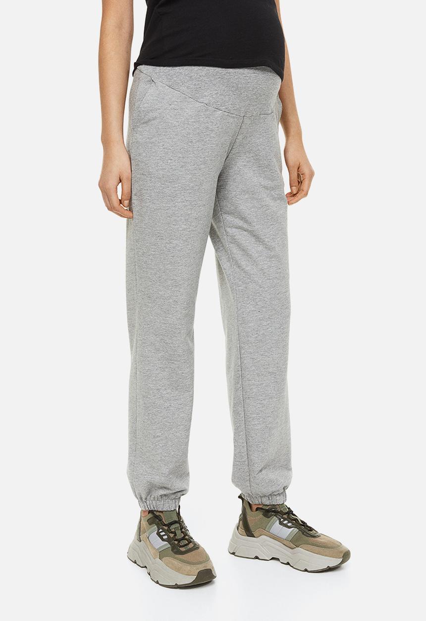 H&M - Mama joggers - light grey marl 