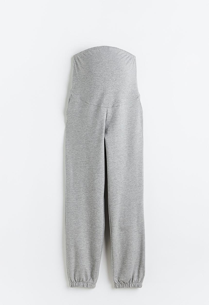 H&M - Mama joggers - light grey marl 