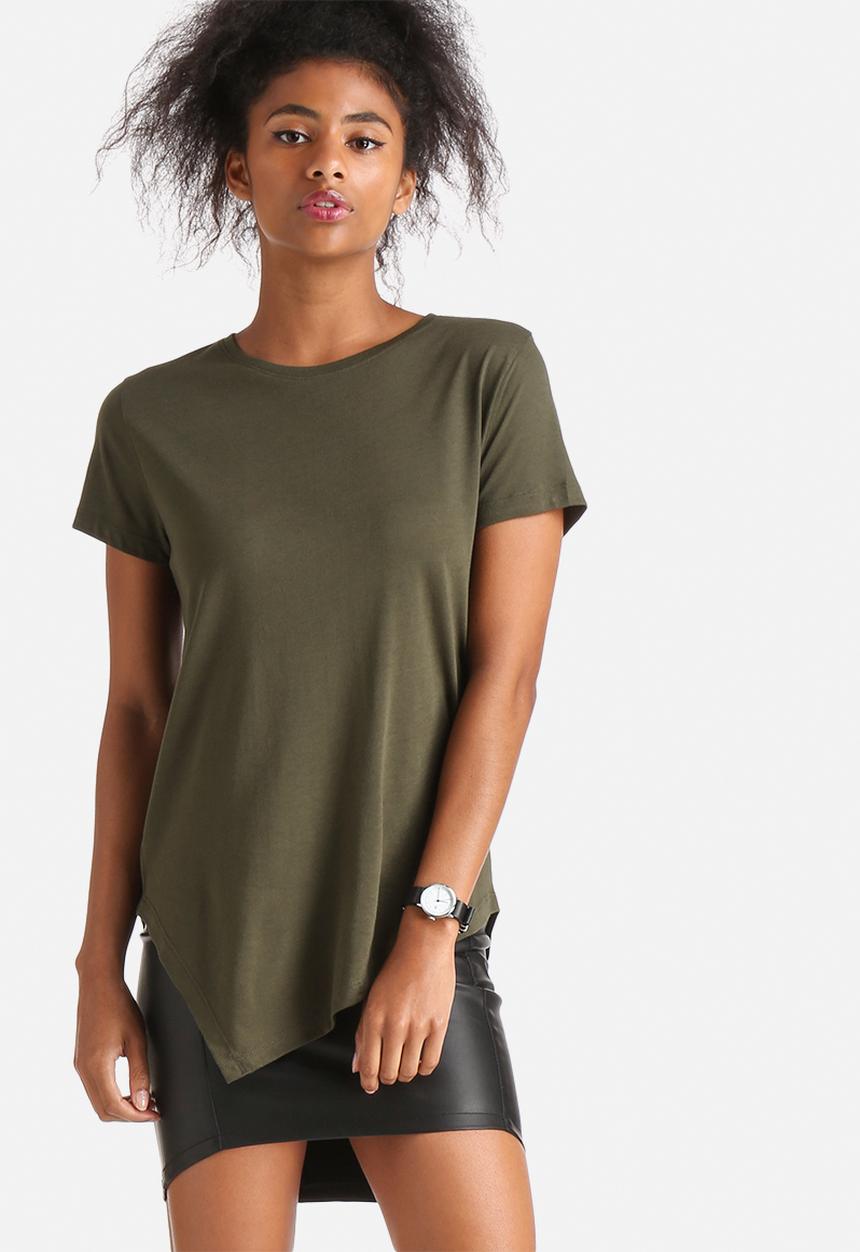 Pieces - Edila Assymetric Tee