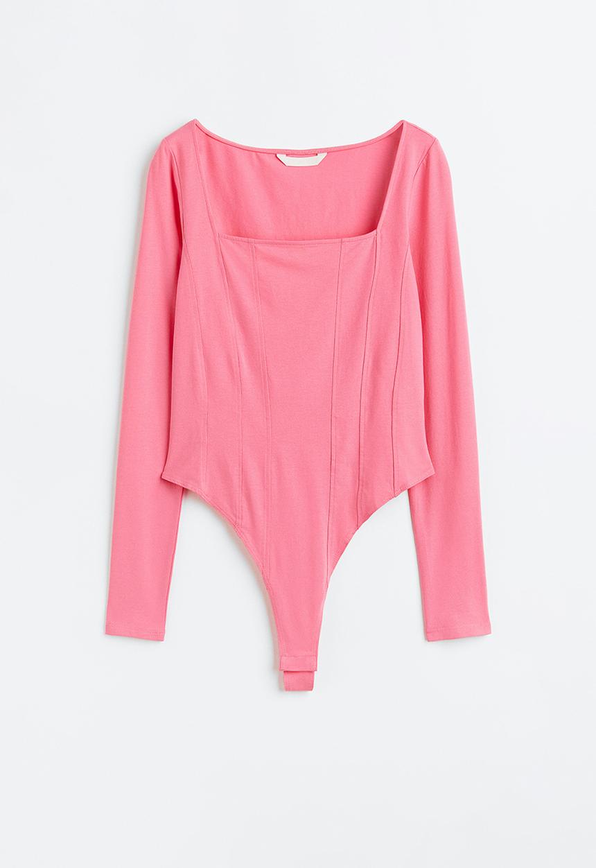 H&M - Long-sleeved body - pink