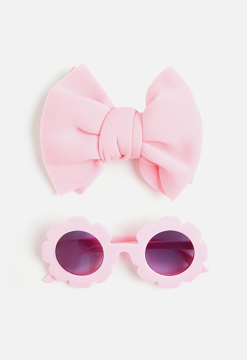 Pop Candy - Headband & sunglasses set - pink