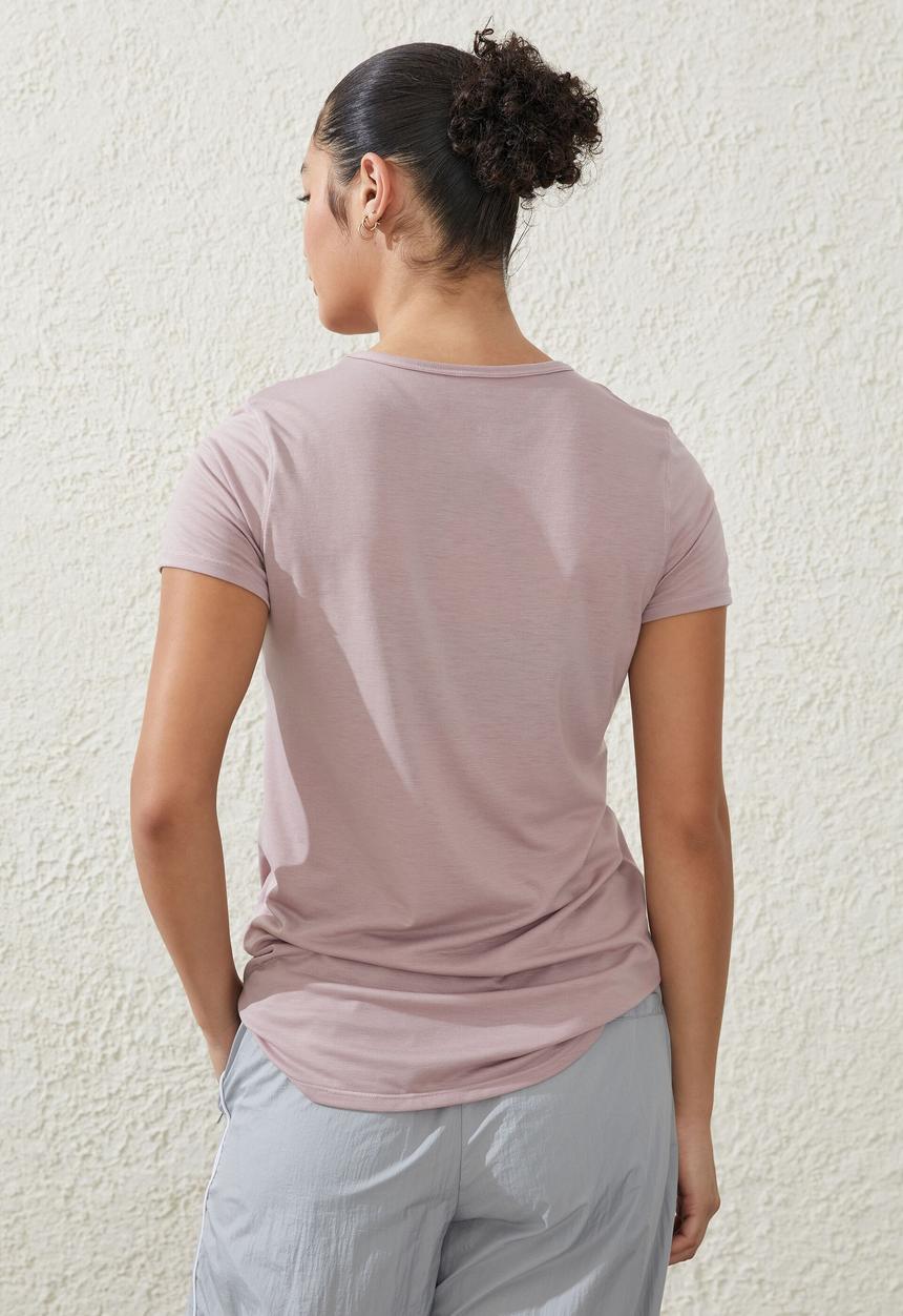 Cotton On - Gym T-shirt - mushroom pearl