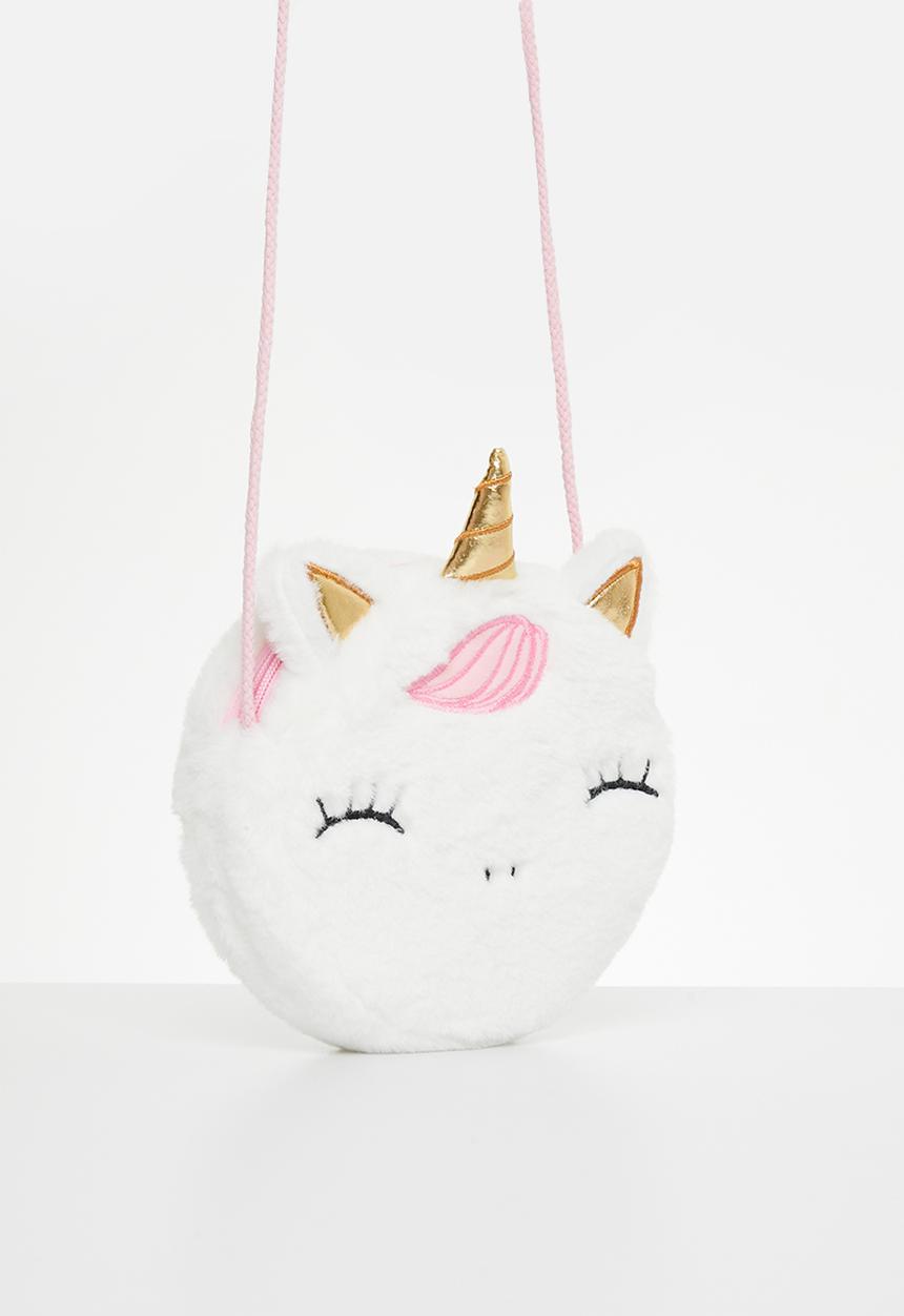 Pop Candy - Unicorn crossbody bag - white & pink