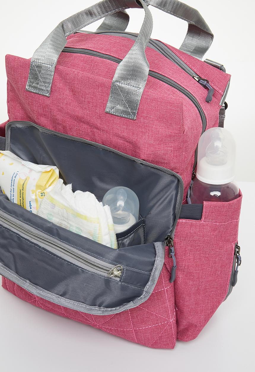 Pop Candy - Baby diaper bag - plum