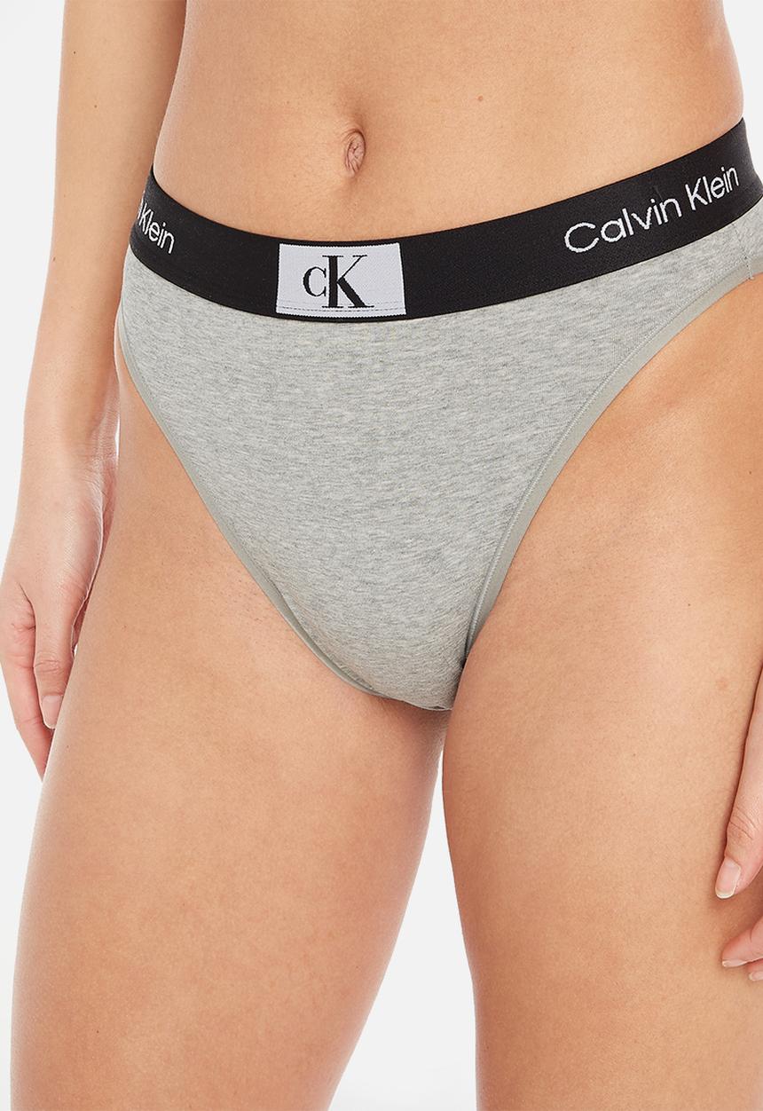 Calvin Klein - High waist brazilian - grey heather