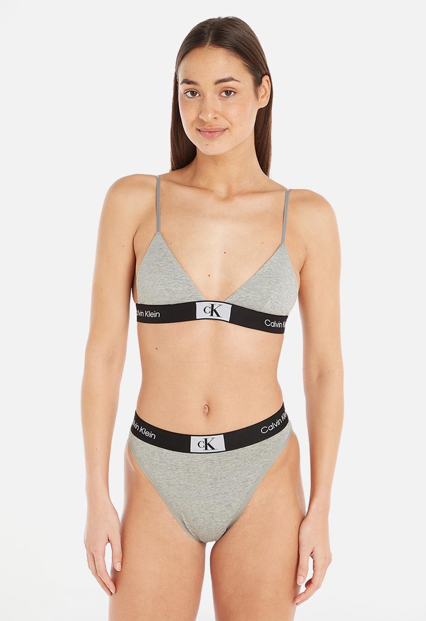 Calvin Klein - High waist brazilian - grey heather
