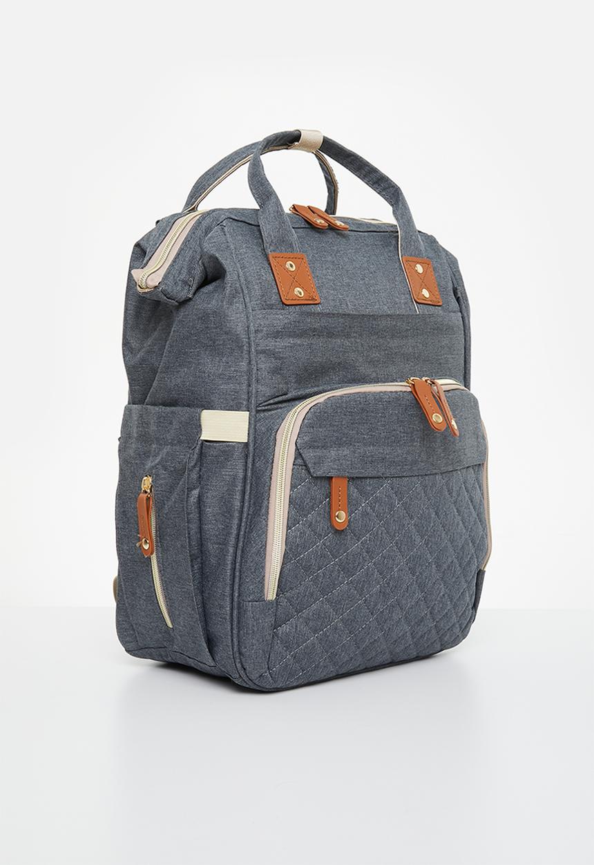Pop Candy - Baby diaper bag - grey