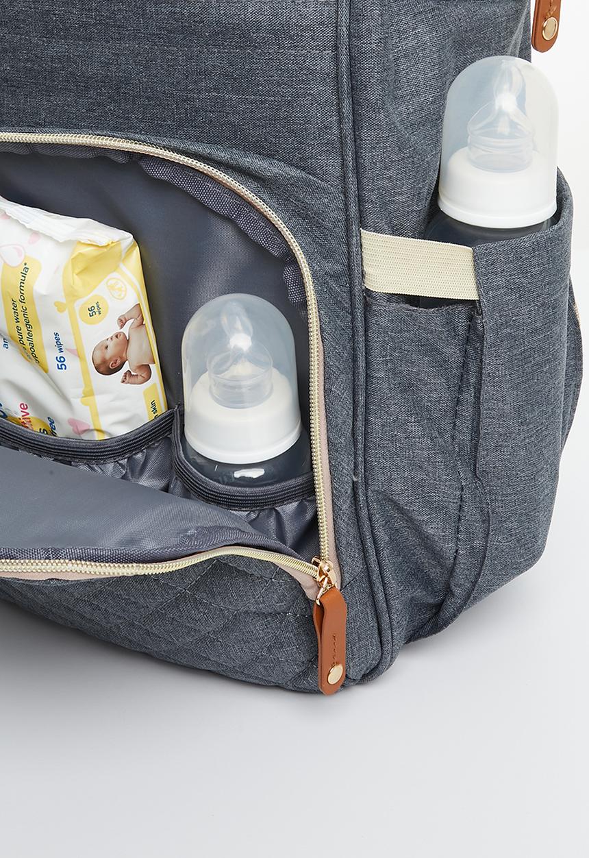 Pop Candy - Baby diaper bag - grey