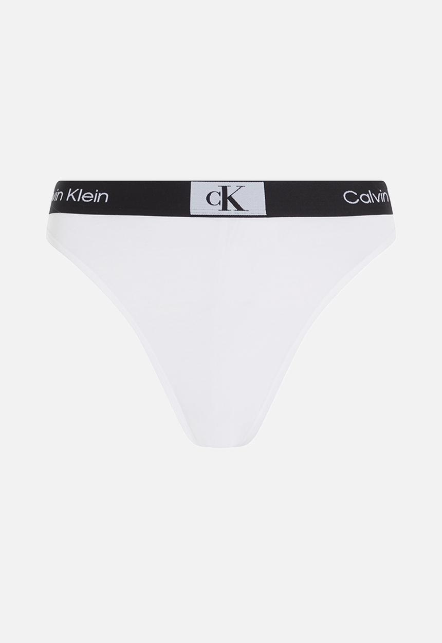 Calvin Klein - High waist brazilian - white