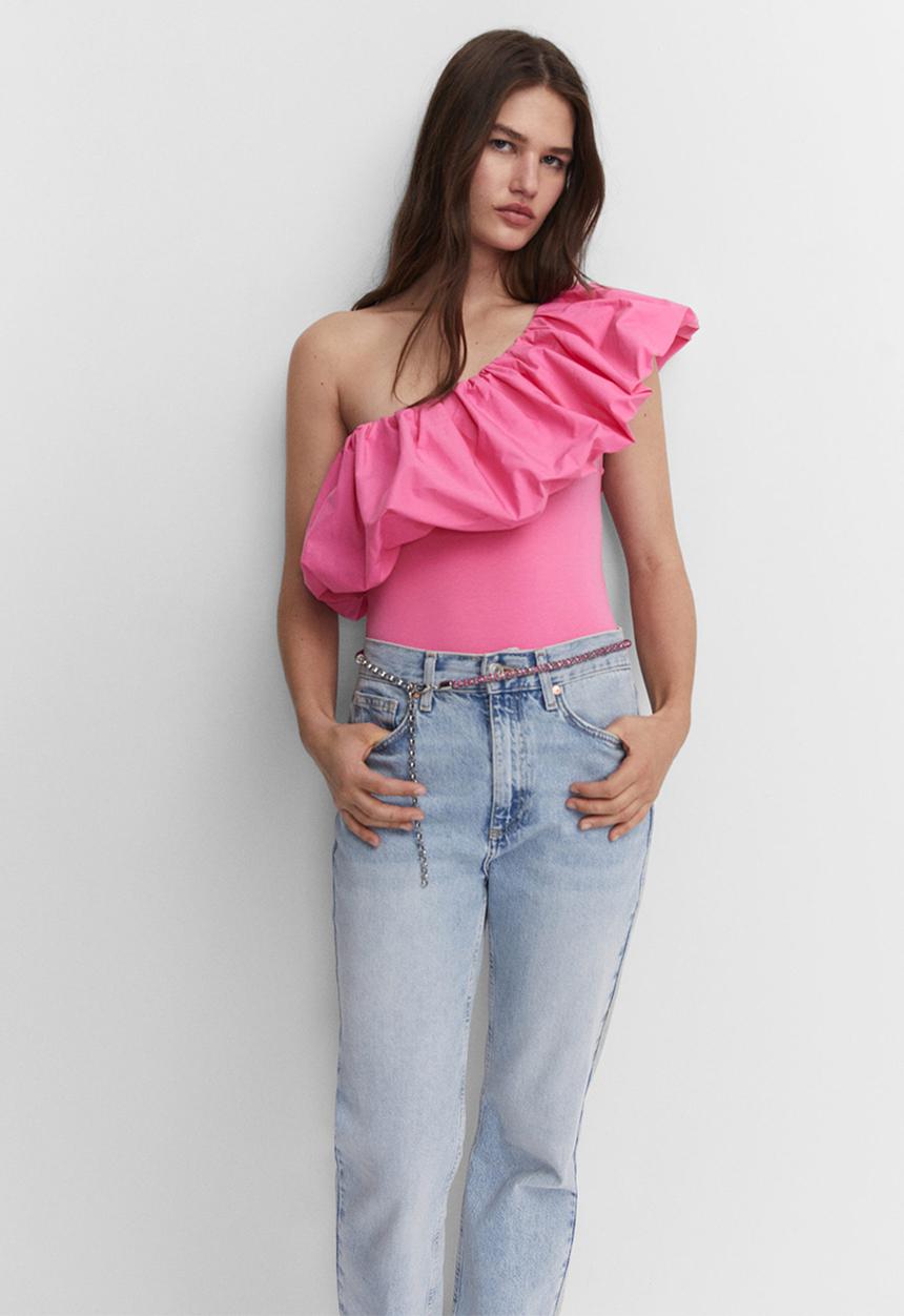 MANGO - Body lara - bright pink