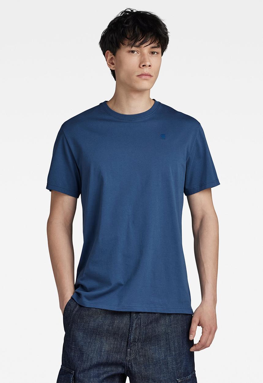 G-STAR - Base-s r t short sleeve compact jersey o - rank blue