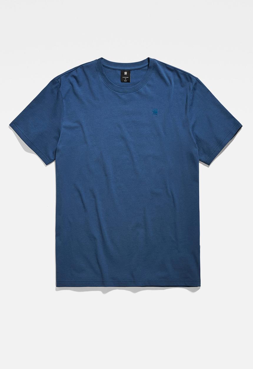G-STAR - Base-s r t short sleeve compact jersey o - rank blue