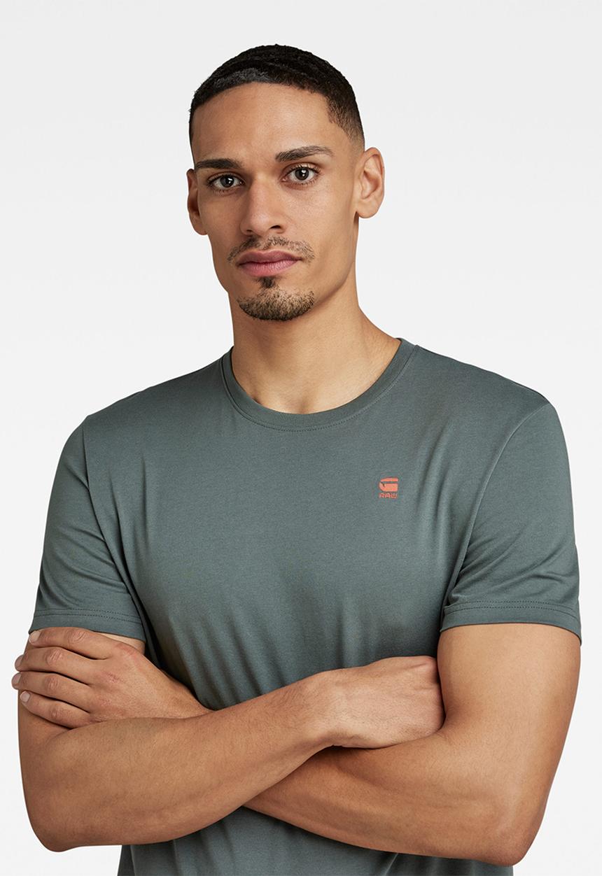 G-STAR - Base-s r t short sleeve compact jersey o - graphite